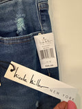 New Nicole Miller Soho Capri 20" Inseam Jeans, 8