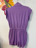 Strut & Bolt Purple Romper, M