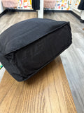 New Rotunda Black Sant Hobo Bag, 10"x12.5"