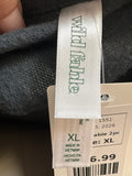 Wild Fable 2pc Gray Top + Shorts, XL