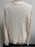 New Old Navy White/Cream Sweater, L