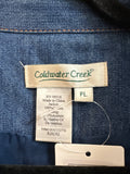 Coldwater Creek Denim Jacket, L Petite