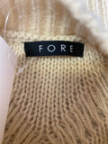 Fore Brown Sweater, M
