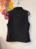 Chico's Black Vest, M