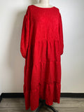 Ava & Viv Red Dress, 3X