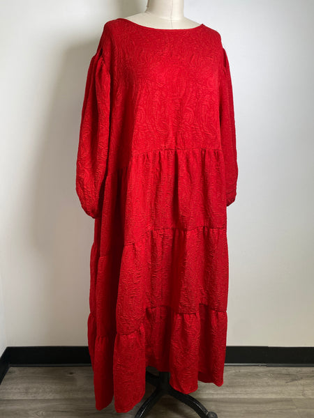 Ava & Viv Red Dress, 3X