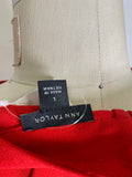 Ann Taylor Red Top, L