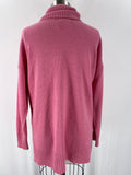 Benedetta B. Pink Wool/Cashmere Blend Sweater, M
