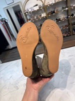 Seychelles Camo Wedge Sandals, 7