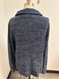 Chico's Weekends Blue Jacket, L