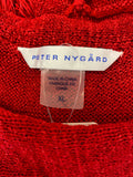 Peter Nygard Red Sweater, XL