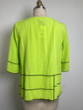 Ali Miles Green Top, S Petite