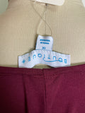 Boutique Burgundy Dress, 1X