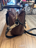 Kate Spade Brown Leather Hadlen Grant Park Satchel, 10"x8"
