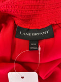 Lane Bryant Red Top, 14/16