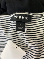 Torrid Black/White Dress, 5X