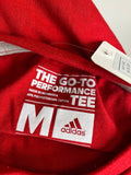 New Adidas UofL Cardinals Baseball Tee, M