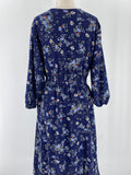Max Studio Blue Dress, L