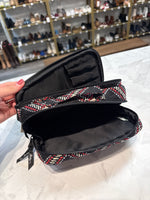 Vera Bradley Black Cosmetic Bag, 8.5"x5"
