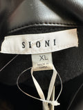 New Sioni Black Blazer Jacket, XL