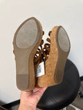 Altar'd State Brown Wedge Shoes, 8