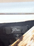 J. Crew Animal Print Pleated Skirt, 0 (runs big)