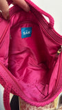 New The Sak Raspberry Shoulder Bag, 11"x13"