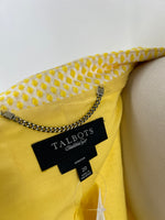 Talbots Yellow Blazer Jacket, 20