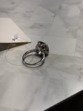 Sterling Silver Peridot Ring, 10
