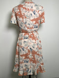 June & Hudson Pink Wrap Dress, M