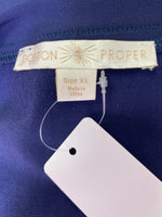 Boston Proper Blue Top, XL