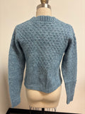 New Flag & Anthem Blue Wool Blend Sweater, M