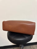 Kelly Tooke Retail $365 Cognac Leather Shelly Shoulder Bag, 13.5"x9.5"