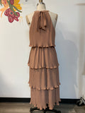 Zesica Pleated Dress, M
