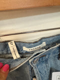 PacSun Denim Button Fly High Rise Shorts, 27 (4)