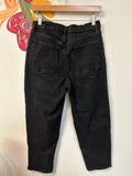 Banana Republic Black High Rise Straight Jeans, 10