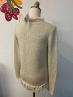 J. McLaughlin Gold Sweater, S