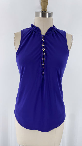 White House Black Market Purple Top, XS