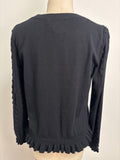 Grace Karin Black Sweater, L