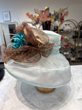 Blue Derby Hat