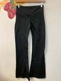 Victoria's Secret Black 32" Inseam Flare Leggings, M