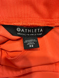 Athleta 29" Inseam Brooklyn Ankle Coral Pants, 22