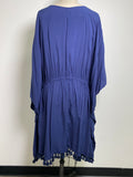 Cacique Navy Swim Coverup, 14/16