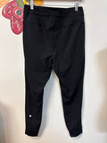 Halara Black 26" Inseam Joggers, L Petite