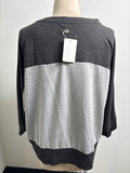 Tahari Gray Top, L