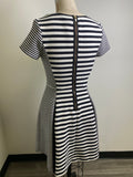 Banana Republic Black Stripe Dress, 8
