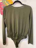 Express Green Bodysuit, M