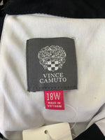 Vince Camuto Black/White Dress, 18W