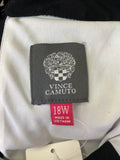 Vince Camuto Black/White Dress, 18W