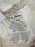 L.L. Bean Cream Jacket, XL